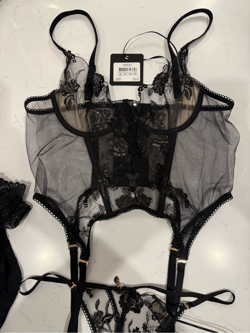 Honey Birdette Whitney Bustier 36B